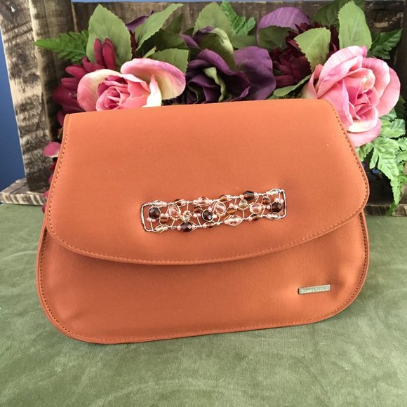 Giorgio Fabiani Satin Evening Bag - Picture 1 of 12